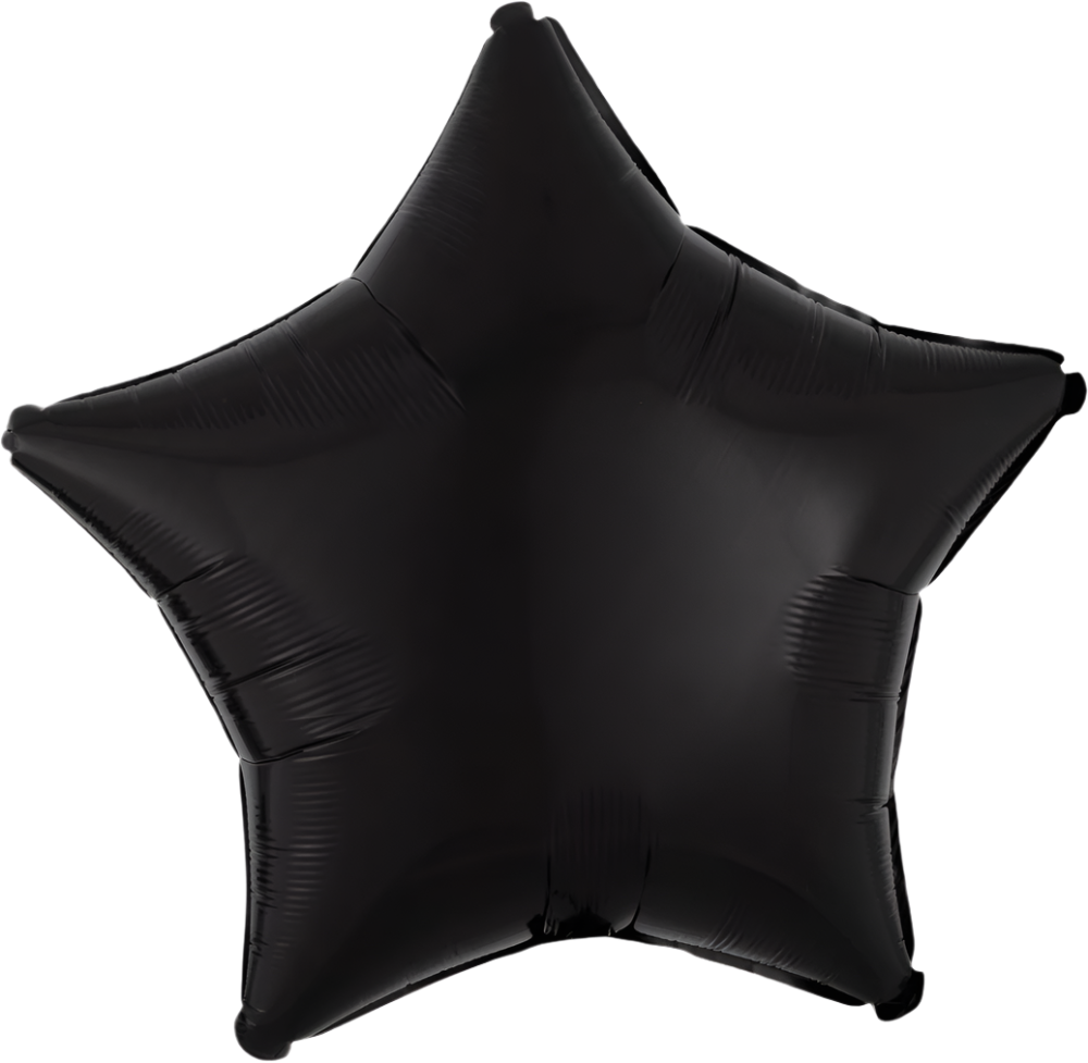 Estrella Metálica Negra