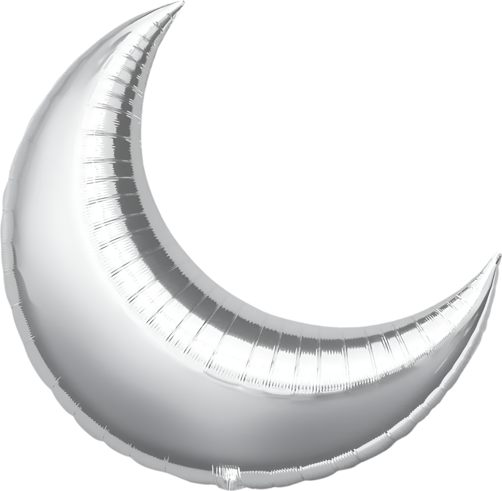 Luna plata (dos tamaños)