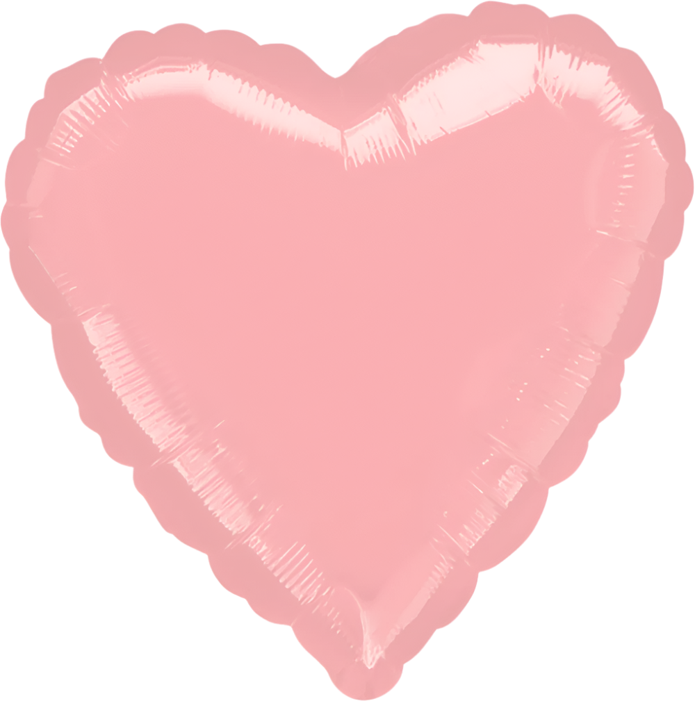 Corazón Rosa Pastel (dos tamaños)