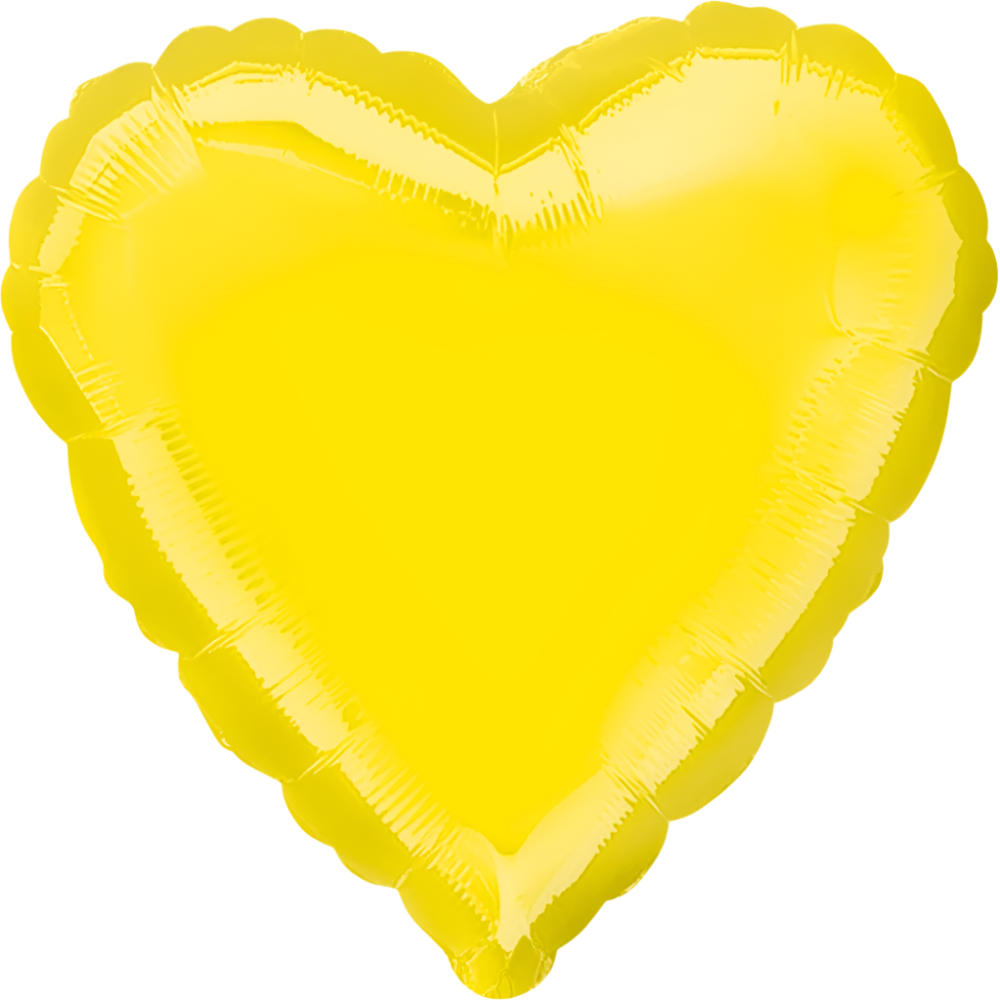 Corazón Citrine Yellow (dos tamaños)