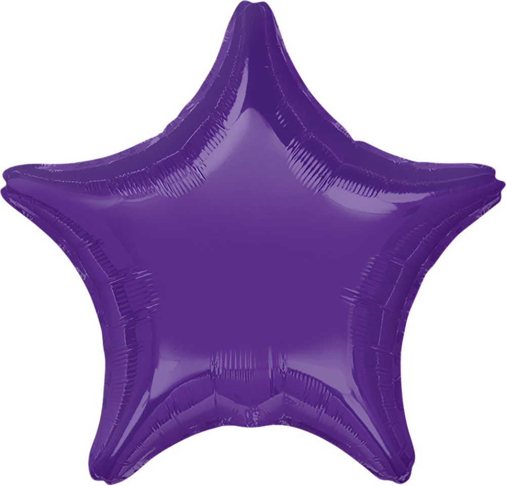 Estrella quartz purple (dos tamaños)