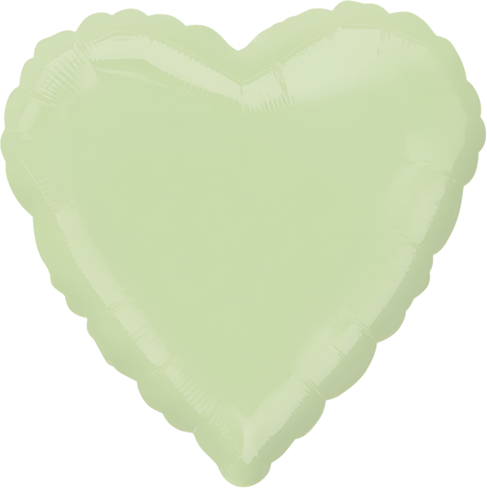 Corazón leaf green (dos tamaños)