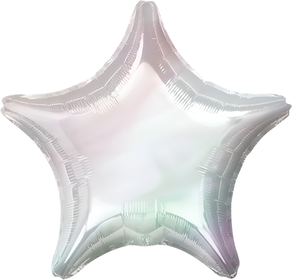 Estrella iridescent (dos tamaños)