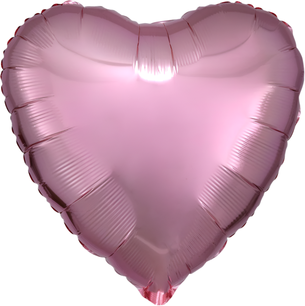 Corazón Metálico Rose Gold