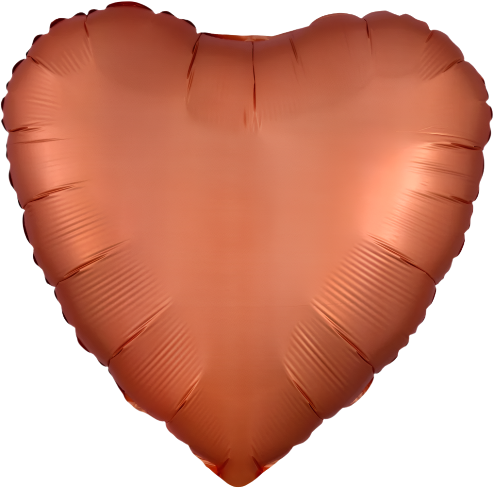 Corazón satin luxe amber (dos tamaños)