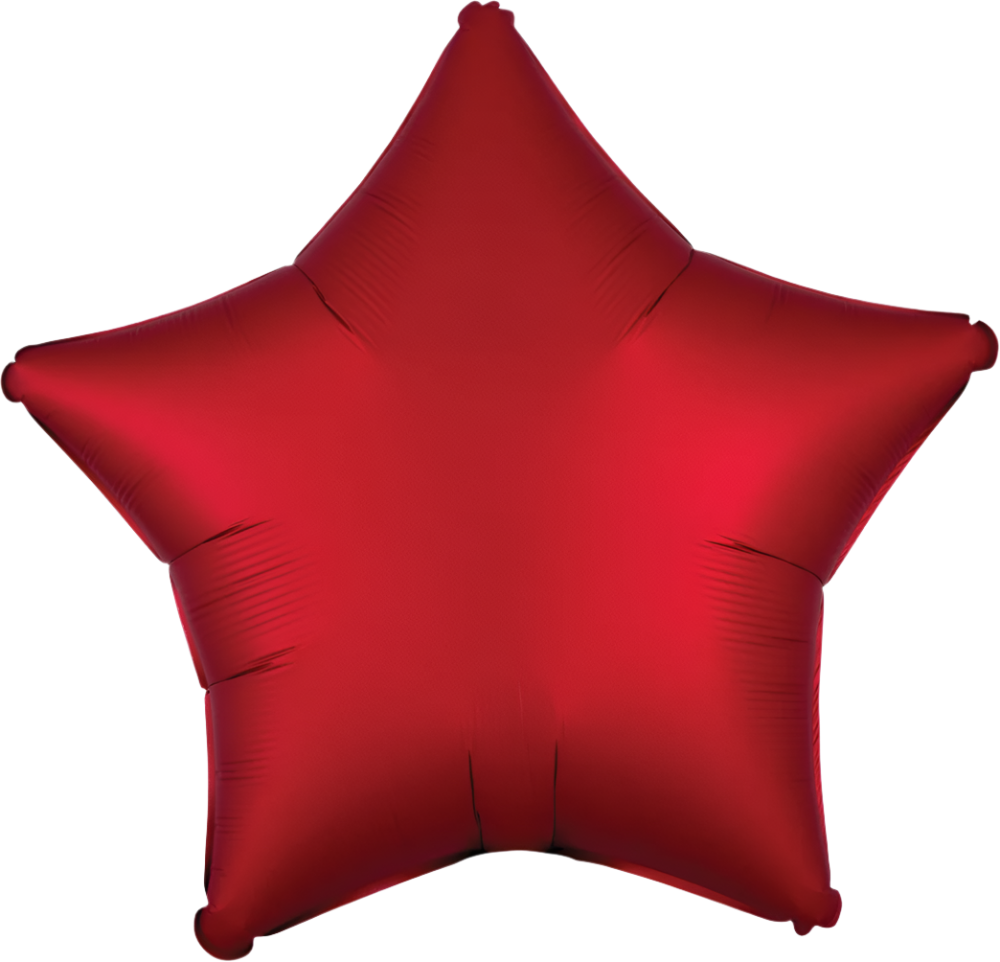 Estrella satin Sangria(dos tamaños)