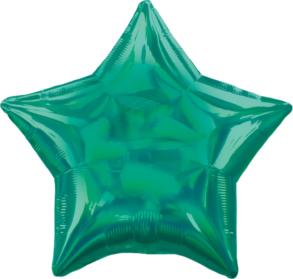 Estrella iridescent Green (dos tamaños)
