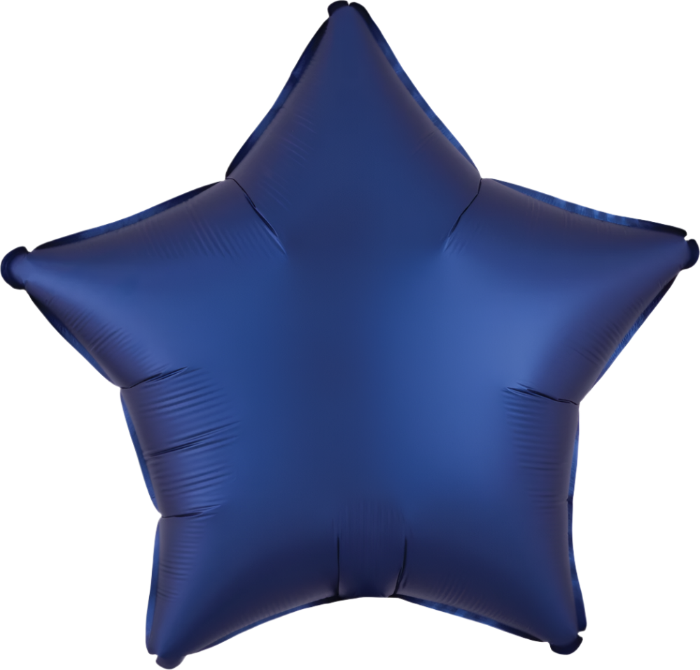 Estrella satin luxe Navy Star (dos tamaños)