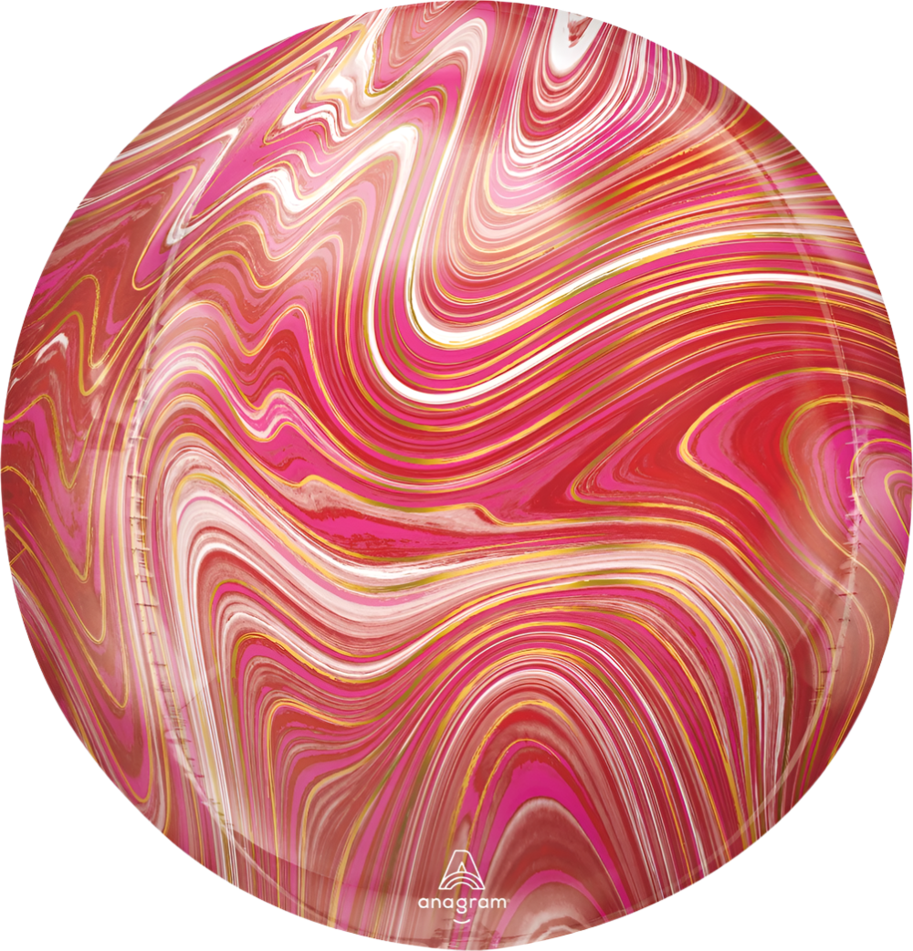 Orbz Especial "Red & Pink Marble"