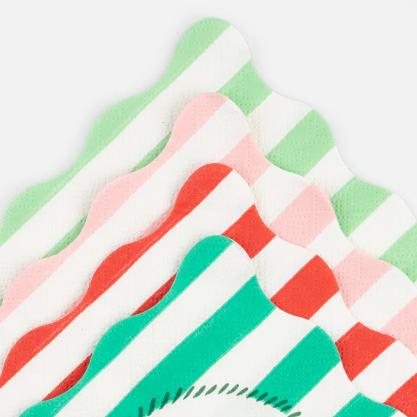 Striped Small Napkins