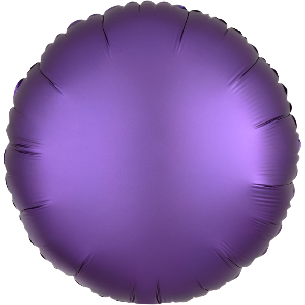 Círculo Metálico Morado