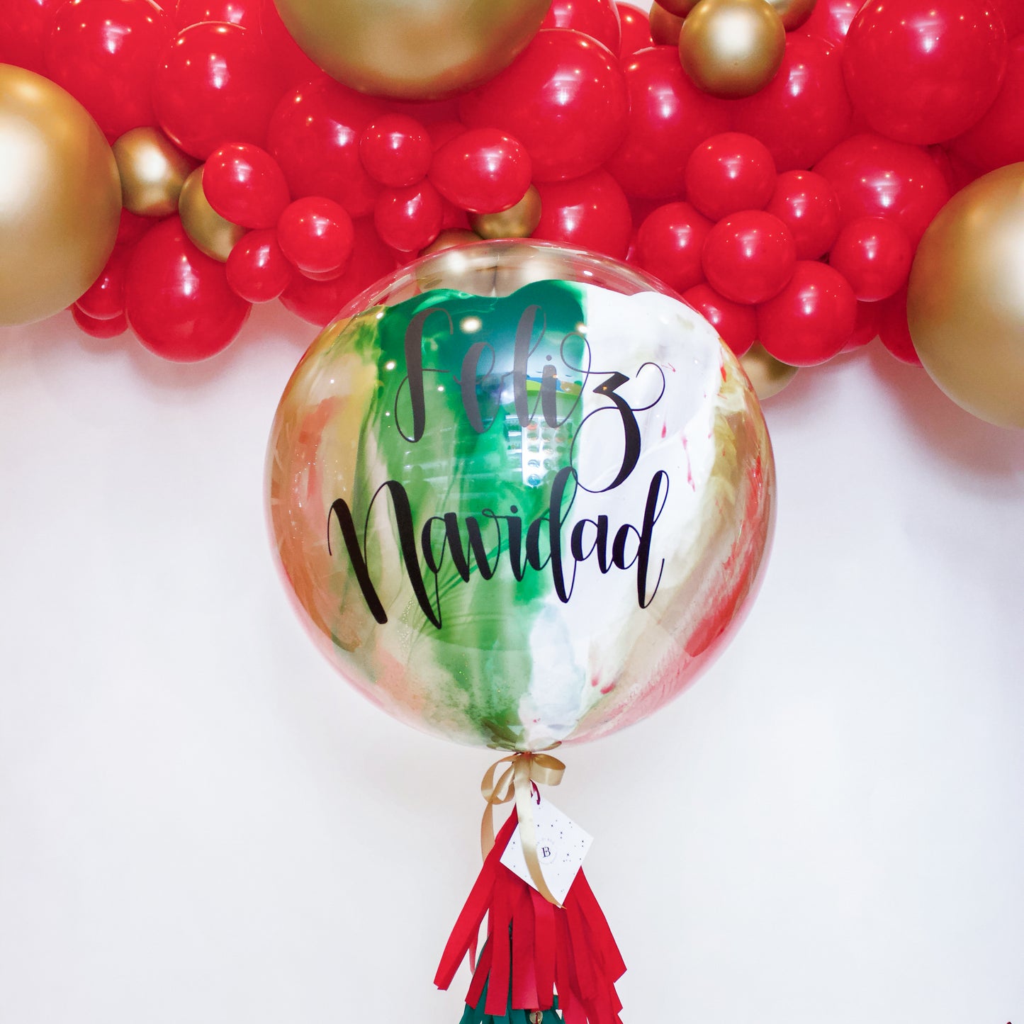 Burbuja Feliz Navidad