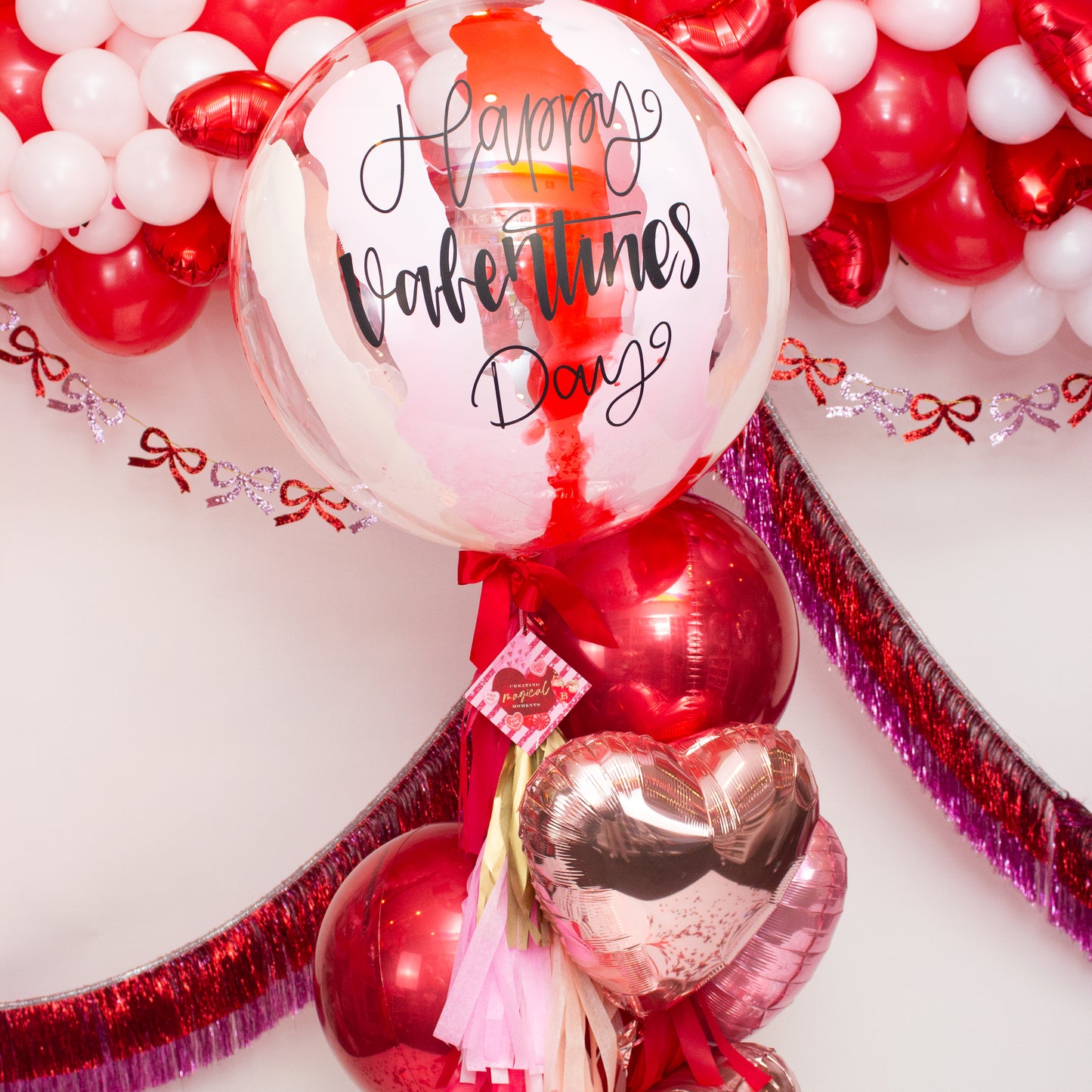 Burbuja Happy valentines day