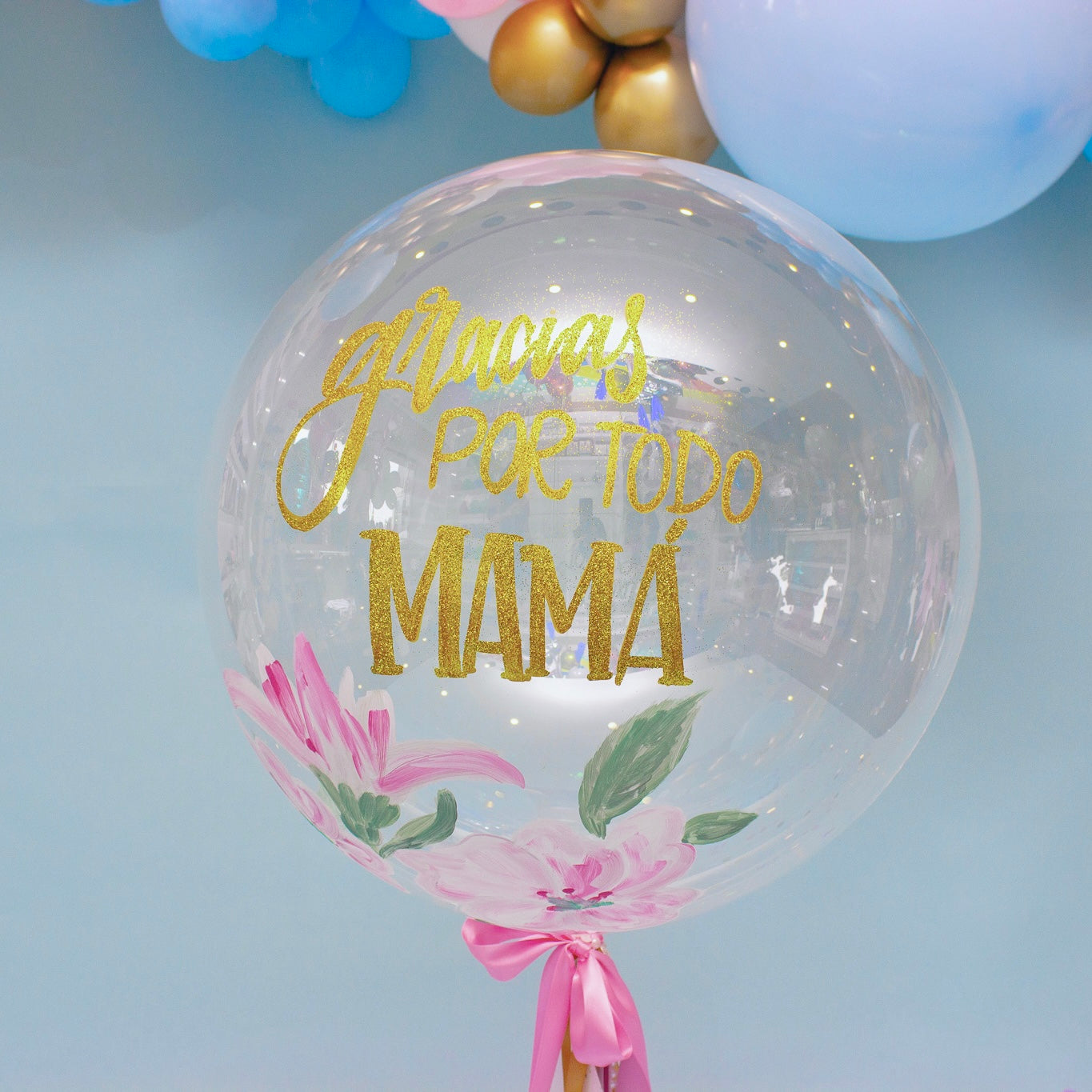 Burbuja "Gracias por todo mamá"