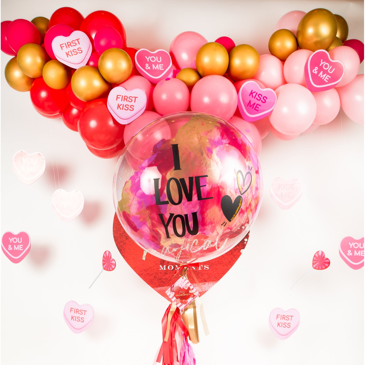 Burbuja gigante I love you 2