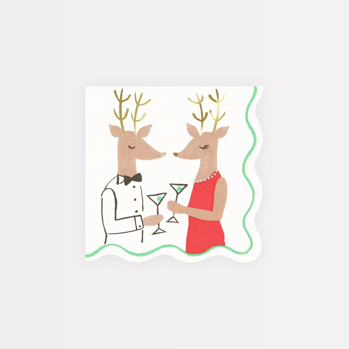 Mr. & Mrs. Reindeer Side