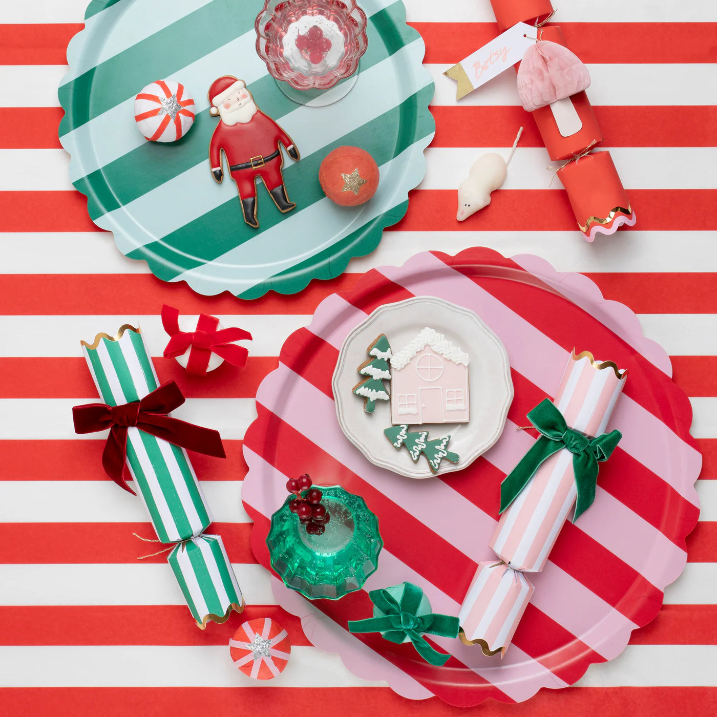 Red & Pink Large Tray