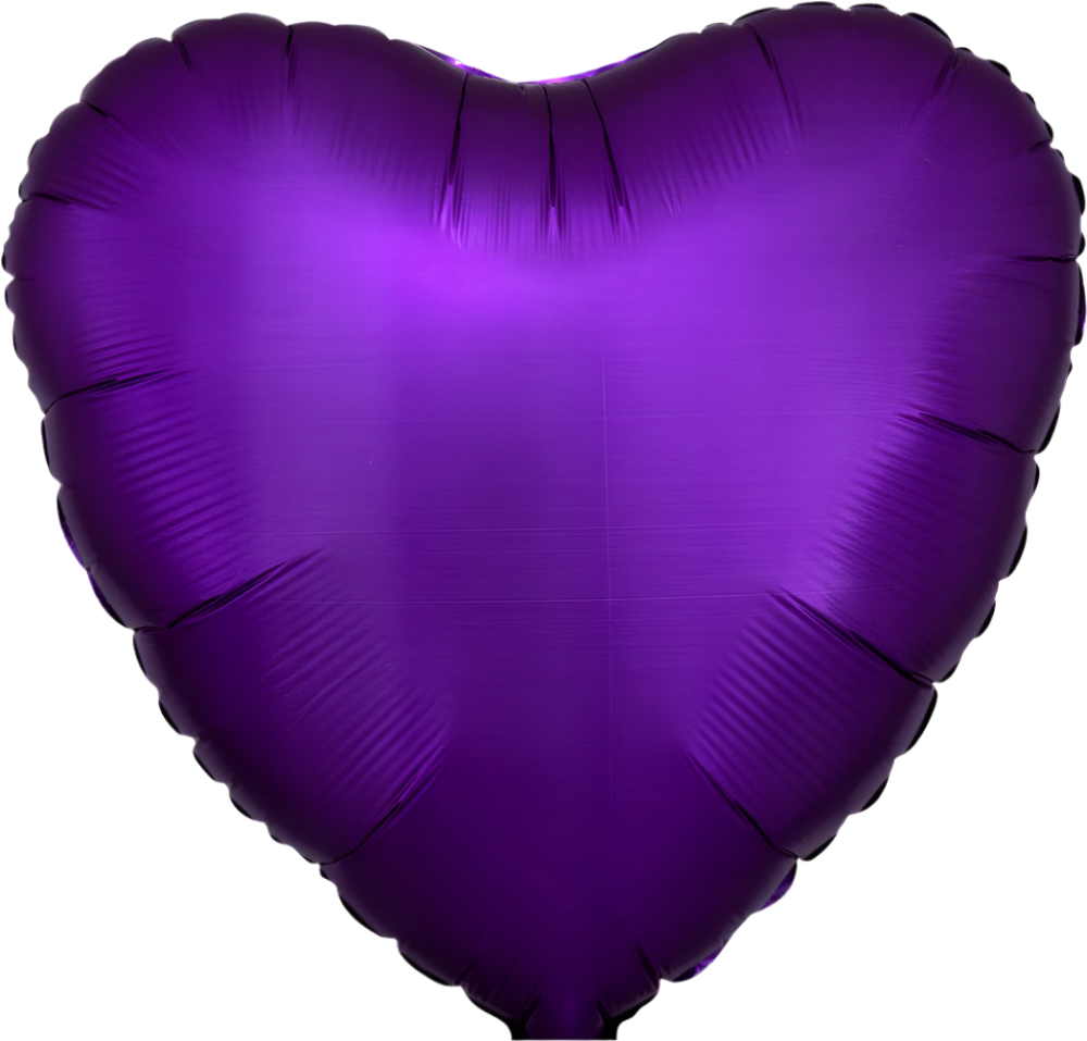 Corazón Matte Morado