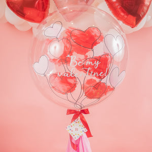Burbuja 'Be My Valentine' Grande