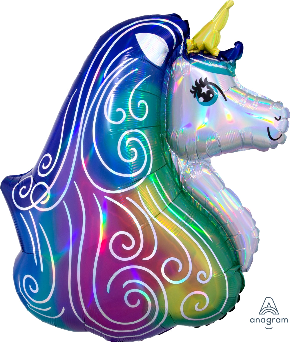 Cabeza de Unicornio Tornasol
