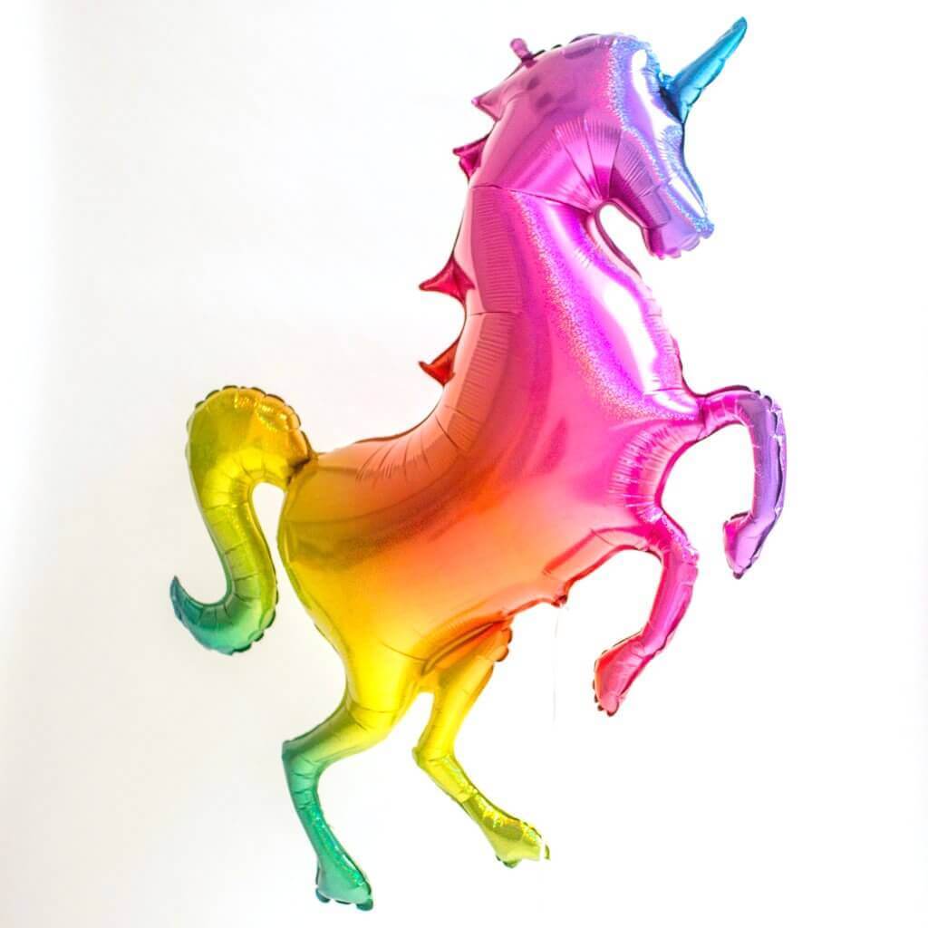 Unicornio Glitter Rainbow