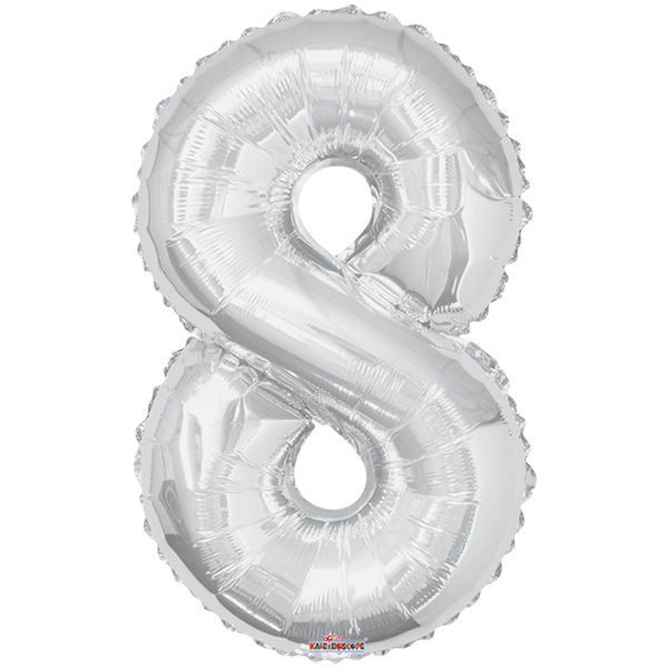 Número 8 grande (más colores)