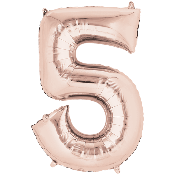 Número 5 chico (más colores)