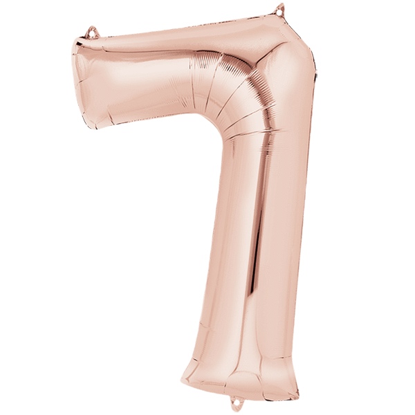 Número 7 chico (más colores)