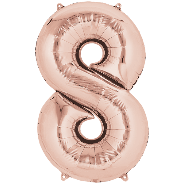 Número 8 chico (más colores)