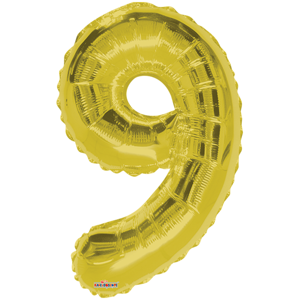 Número 9 chico (más colores)