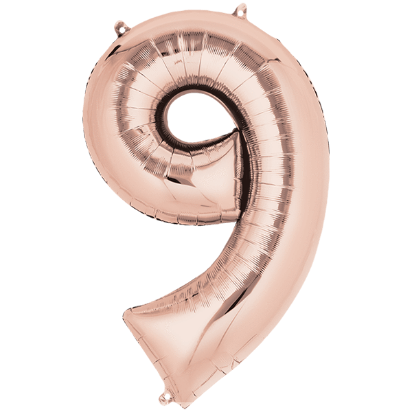 Número 9 chico (más colores)