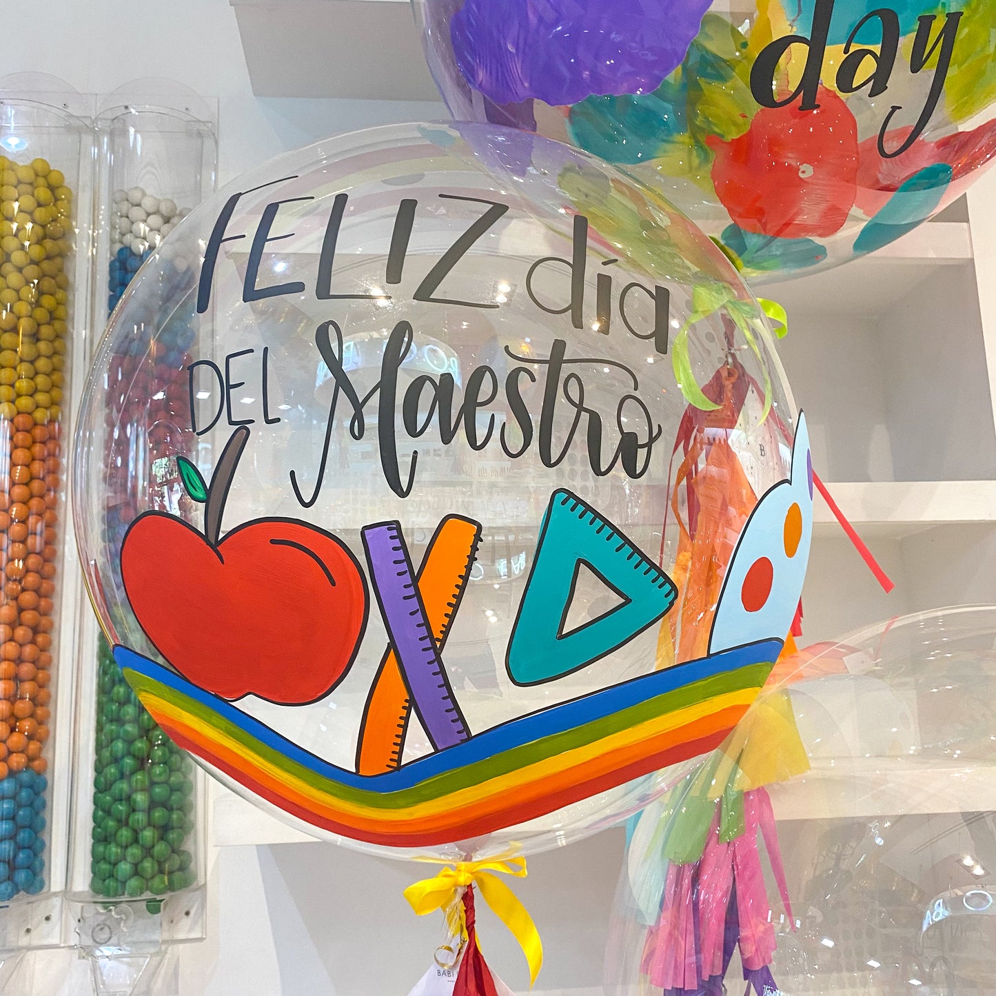 Burbuja ¡Feliz Día del Maestro!