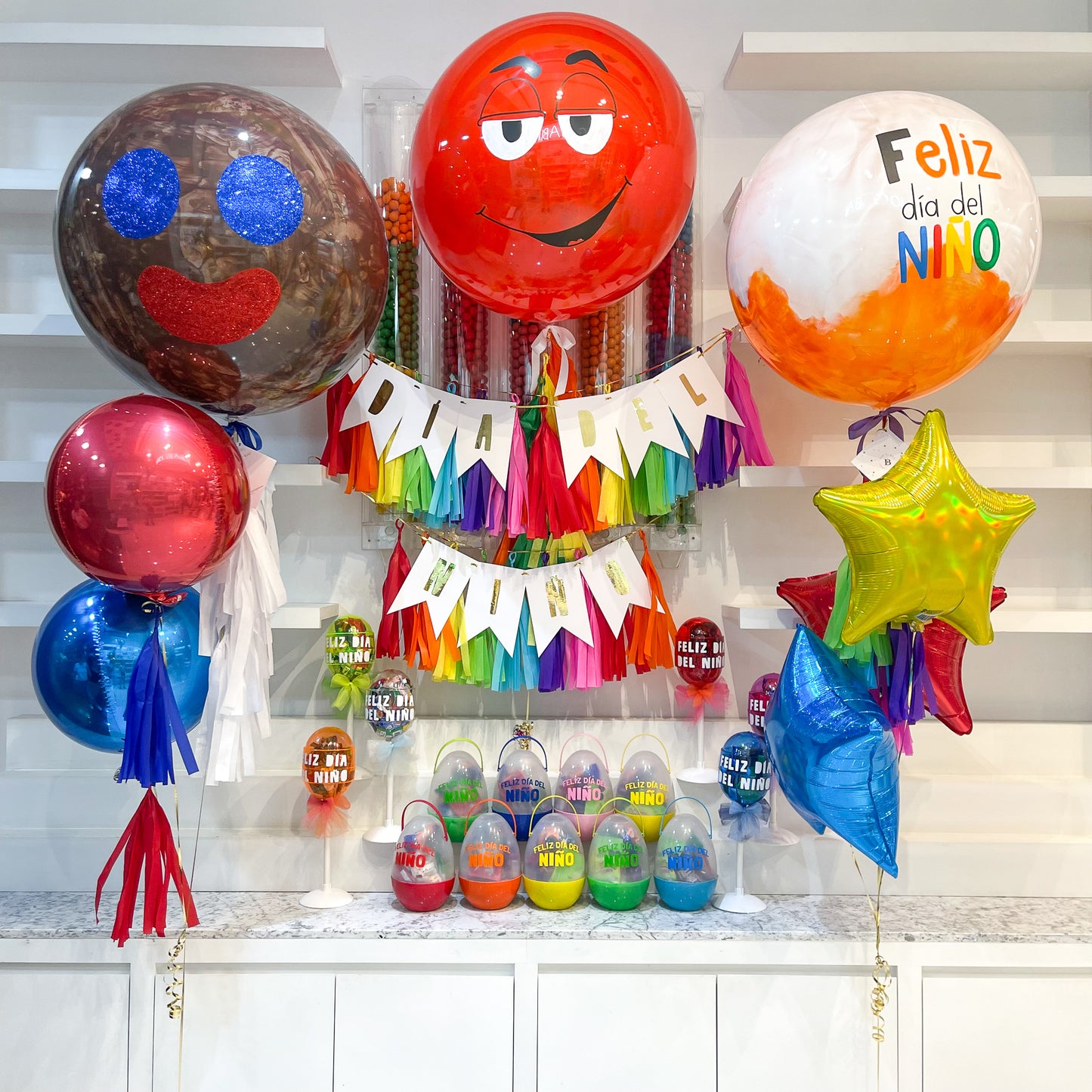 Burbuja 'M&M' Día del Niño