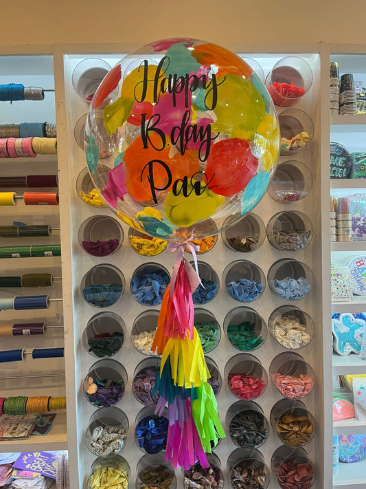 Burbuja círculos de colores