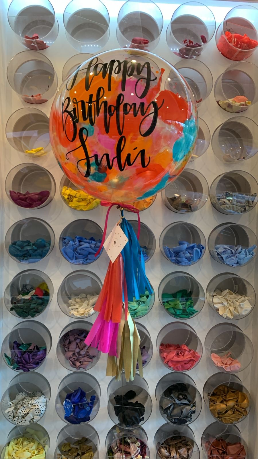 Burbuja Happy Birthday