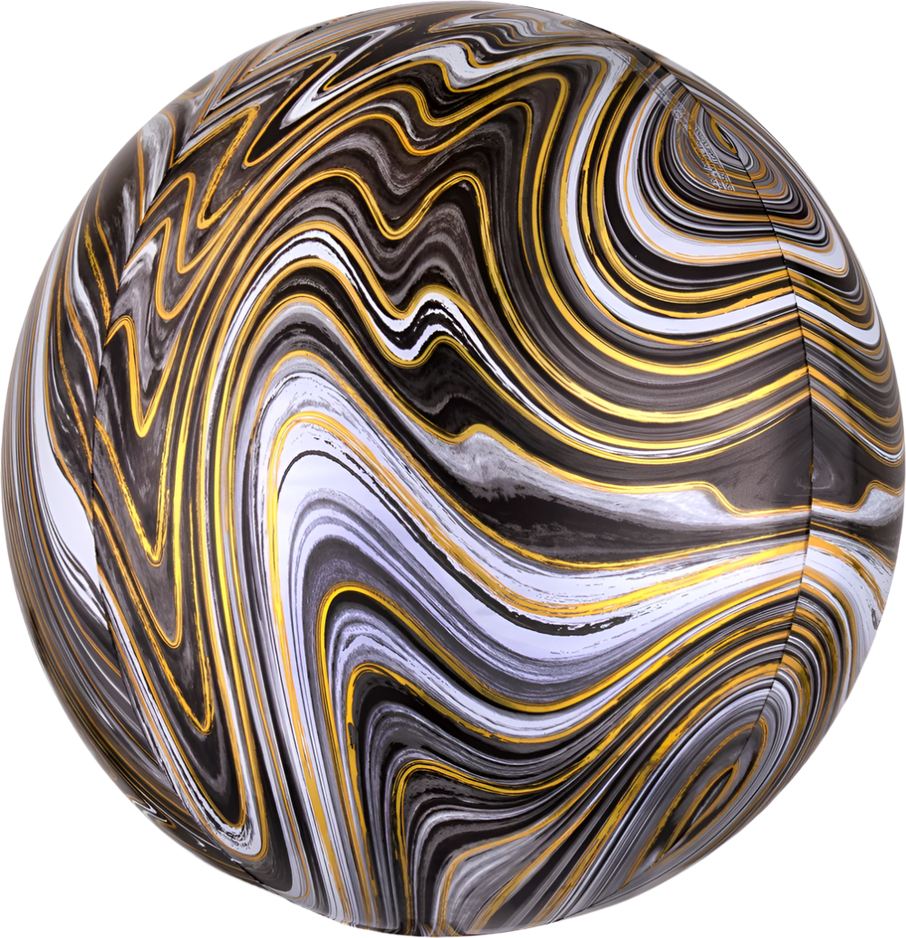 Orbz Especial "Black and Gold Marble"