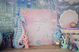 Emilia Turns Three - Under The Sea Birthday Party