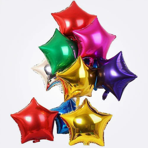 estrella de colores