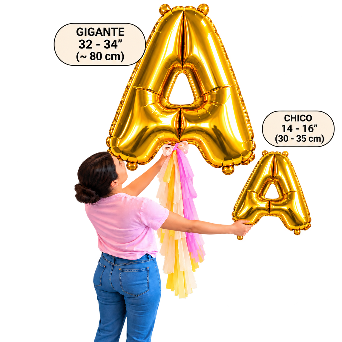 Letras de Globo Chicas