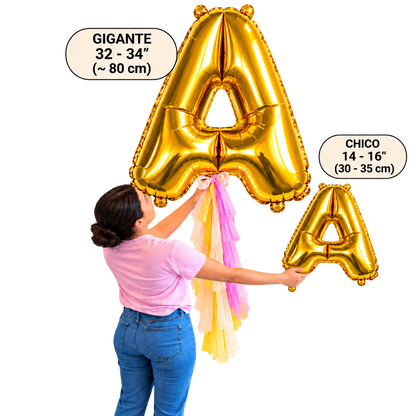 Letras de Globo Chicas