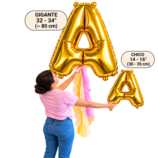 Letras de Globo Jumbo