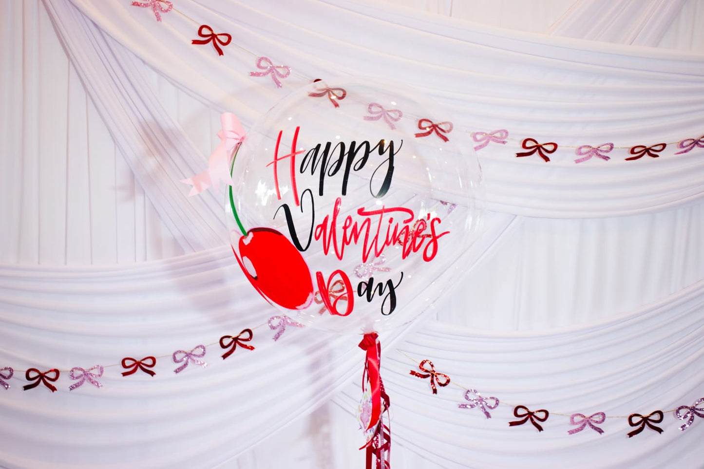 Burbuja cherry valentines