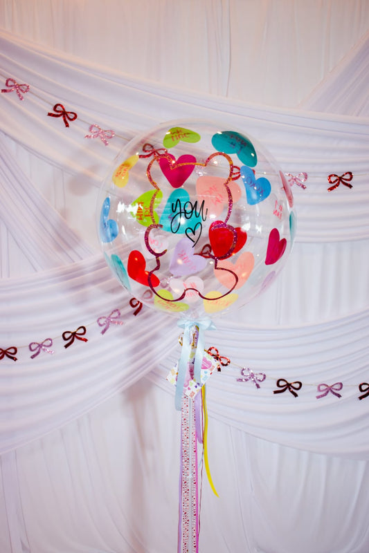 Burbuja love you and sweet