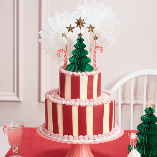Christmas Honeycomb Cake