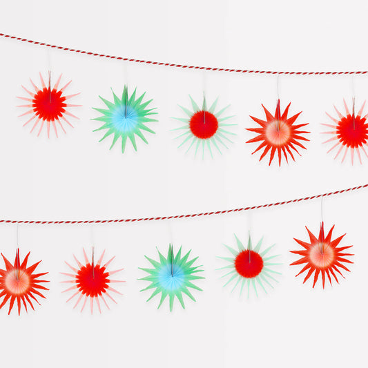Tissue Paper Starburst