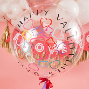 Burbuja ‘Happy Valentine’s Day’ Grande