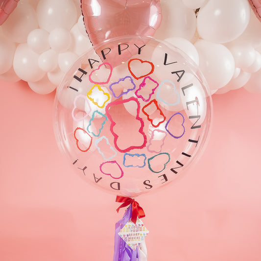 Burbuja ‘Happy Valentine’s Day’ Grande