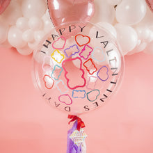 Cargar imagen en el visor de la galería, Burbuja ‘Happy Valentine’s Day’ Grande
