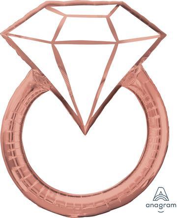 Anillo de Compromiso Rose Gold