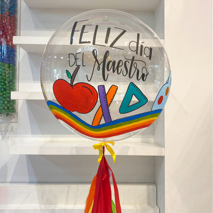 Burbuja ¡Feliz Día del Maestro!